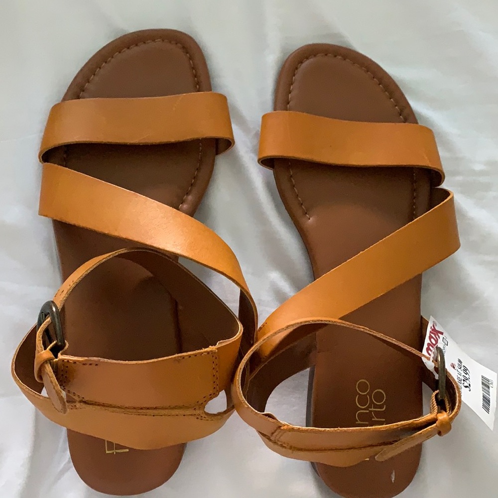 Franco Sarto Yellow Sandals